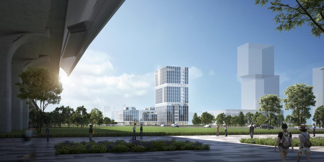BIM建筑|常州高铁新城领航大厦 / 简和建筑