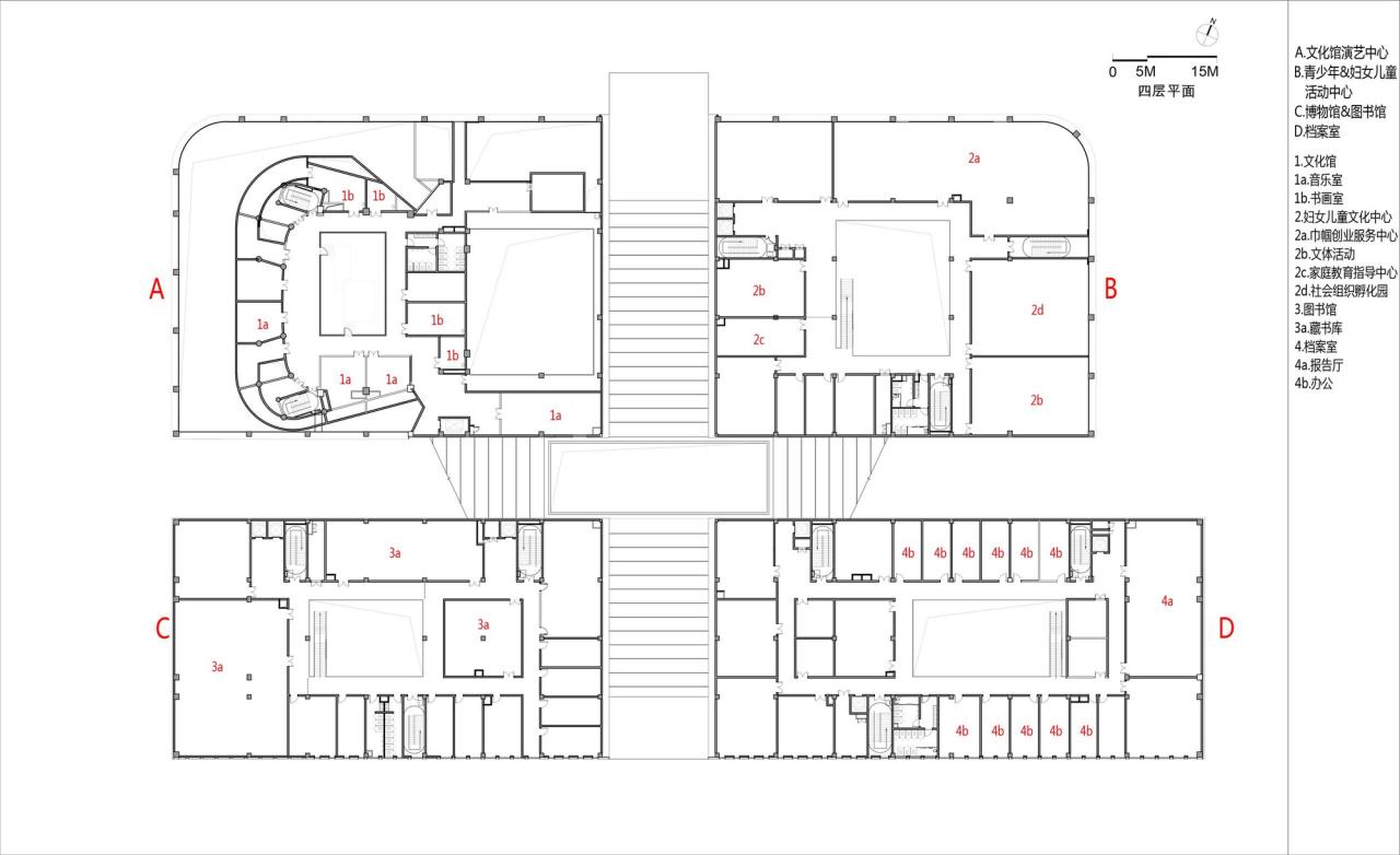 BIM建筑|响水文化艺术中心 / ATAH介景建筑