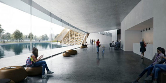 BIM建筑|MAD设计“三星堆眼睛”木制博物馆