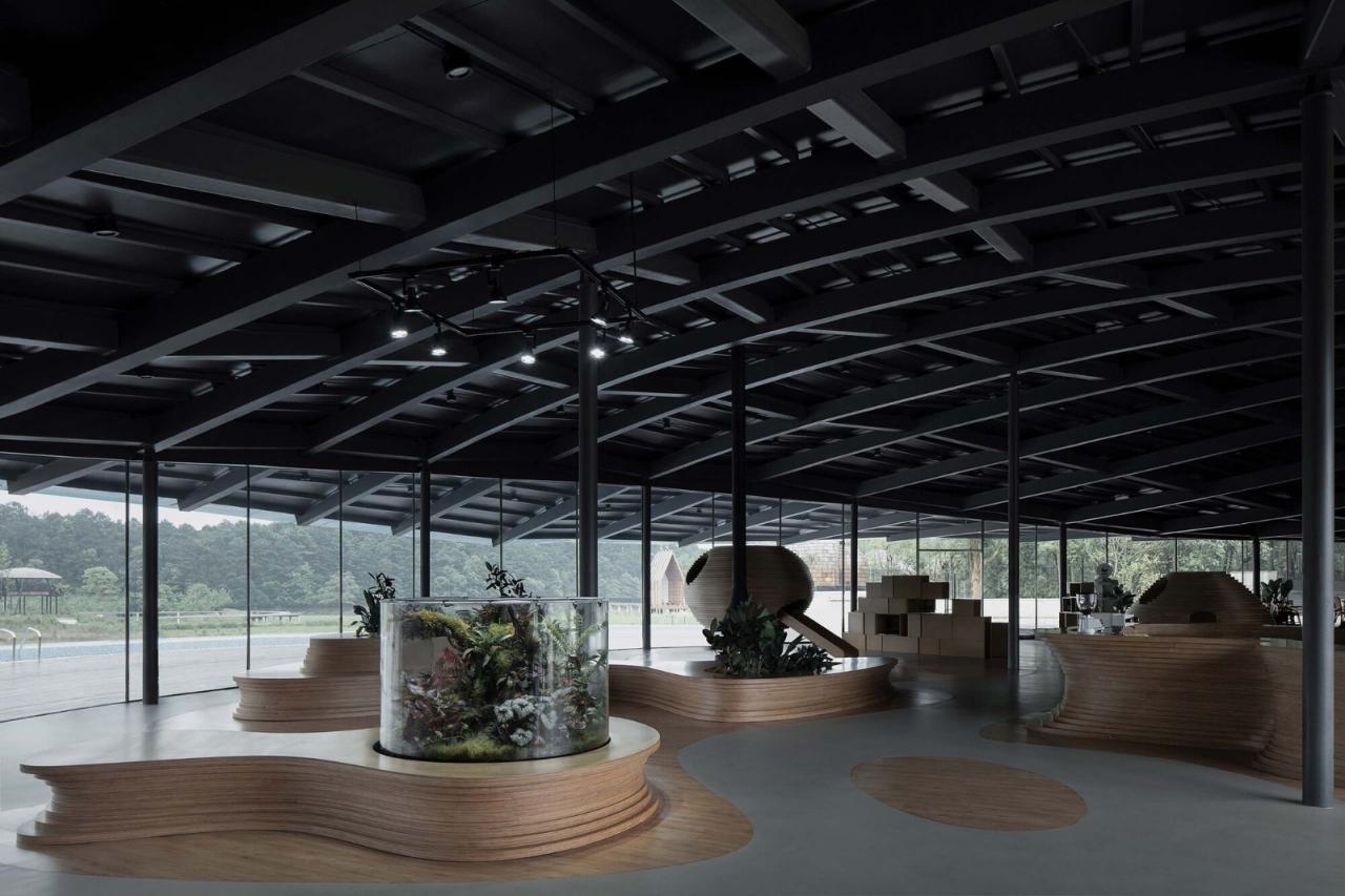 BIM建筑|新余树蛙自然体验中心 / 度向建筑