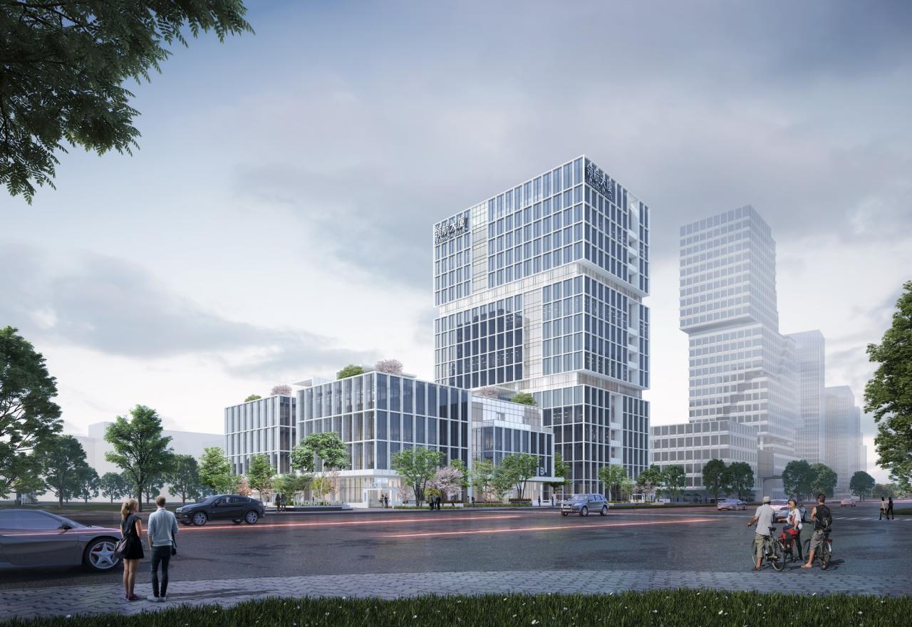 BIM建筑|常州高铁新城领航大厦 / 简和建筑