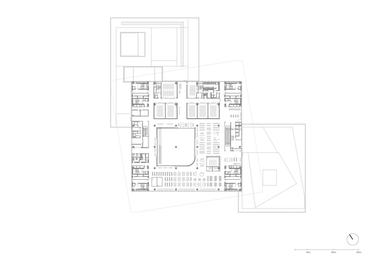 BIM建筑|上海图书馆东馆 / SHL