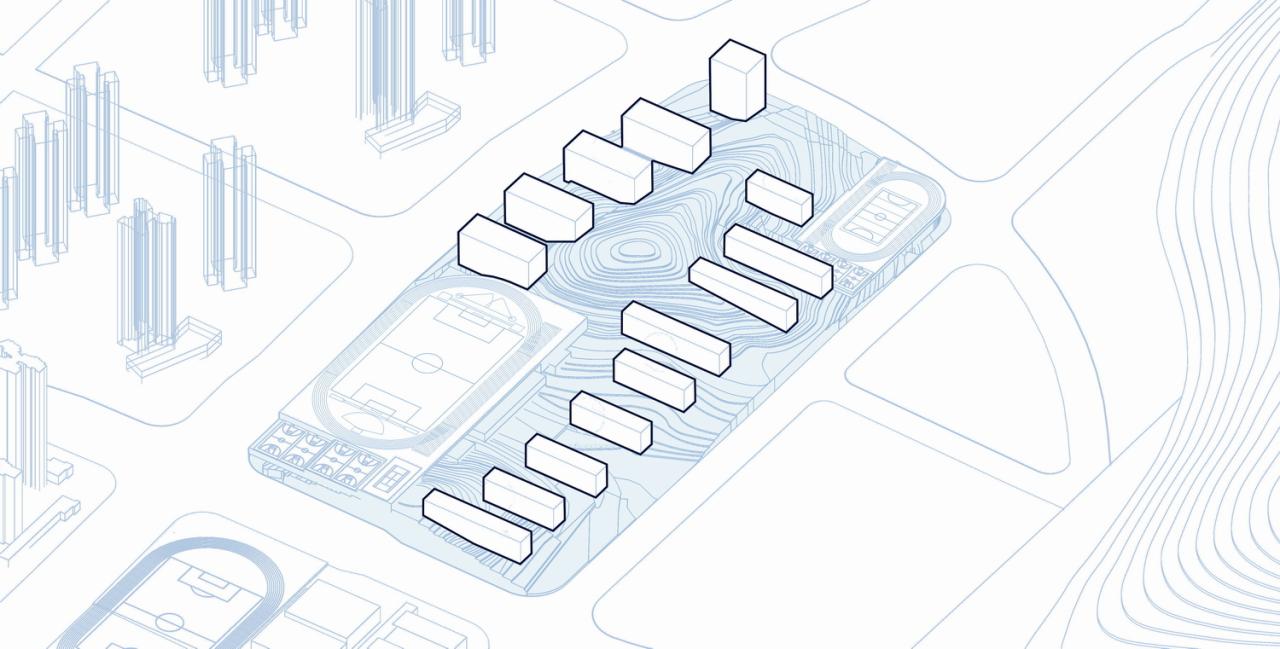 BIM建筑|台山市广旭实验学校 / 象外营造工作室