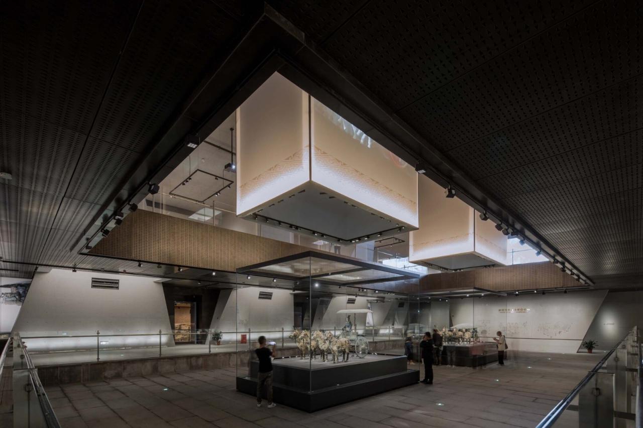 BIM建筑|西安秦始皇帝陵博物院铜车马博物馆 / 止境设计工作室