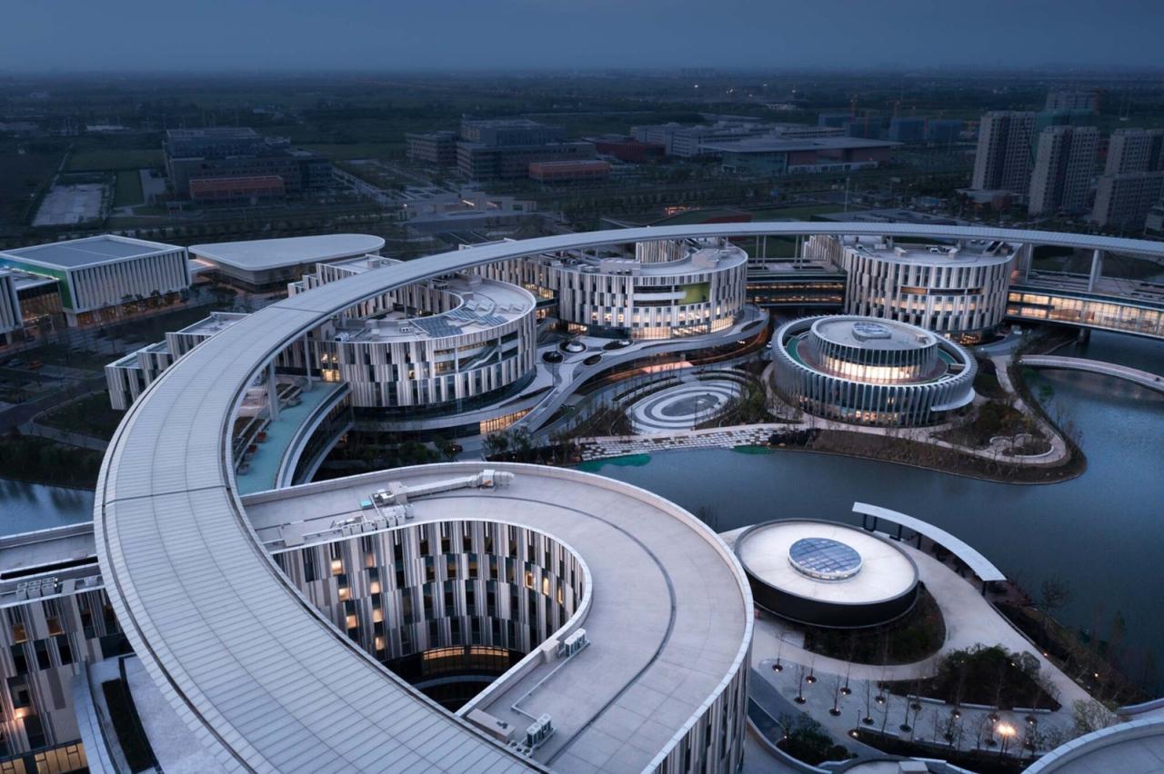 BIM建筑|西交利物浦大学太仓校区 / HPP Architects