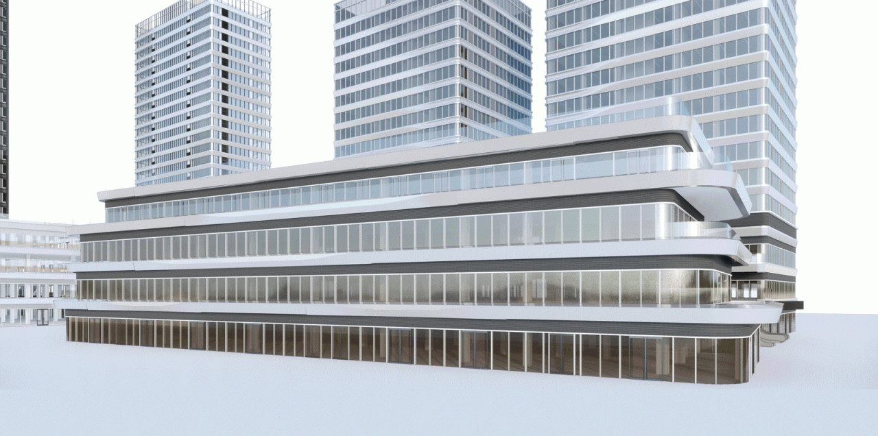 BIM建筑|Moc芯光里·苏州高铁新城复合商业街区 / 简和建筑