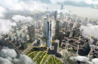 BIM建筑|奥雷·舍人设计八边形的超高层摩天楼-BIM建筑网