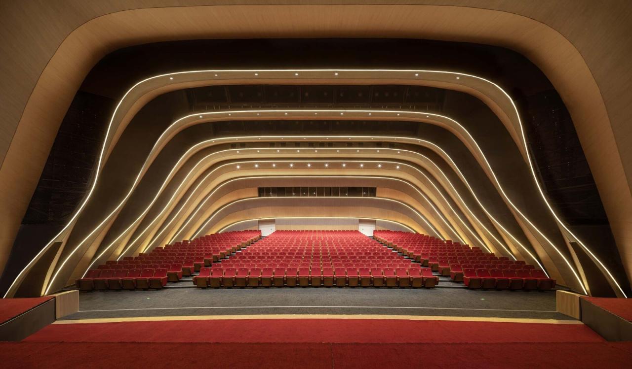 BIM建筑|响水文化艺术中心 / ATAH介景建筑