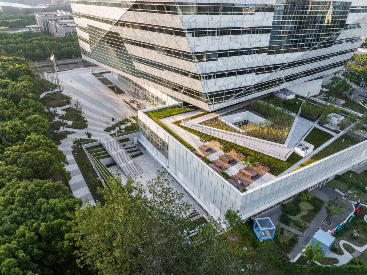 BIM建筑|上海图书馆东馆 / SHL