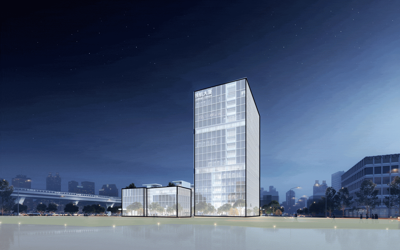 BIM建筑|常州高铁新城领航大厦 / 简和建筑