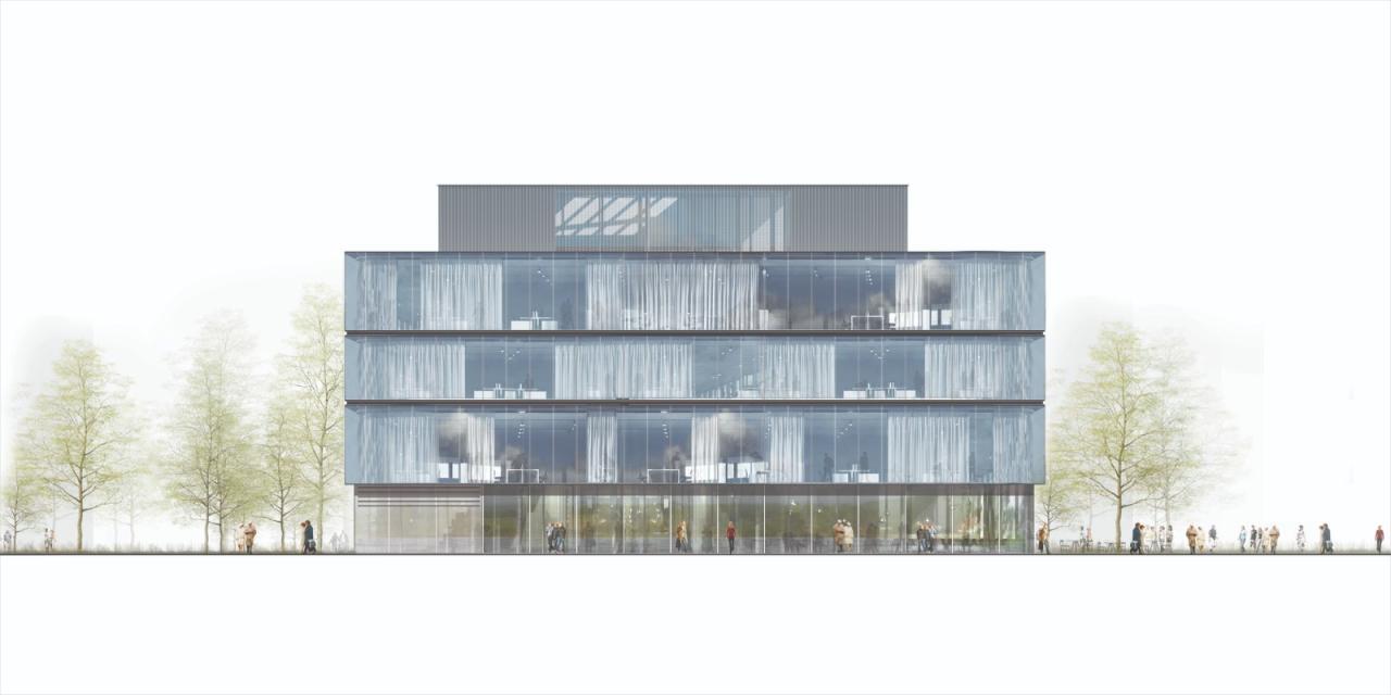 BIM建筑|随太阳路径开合窗帘，baramundi 总部 / 海茵建筑