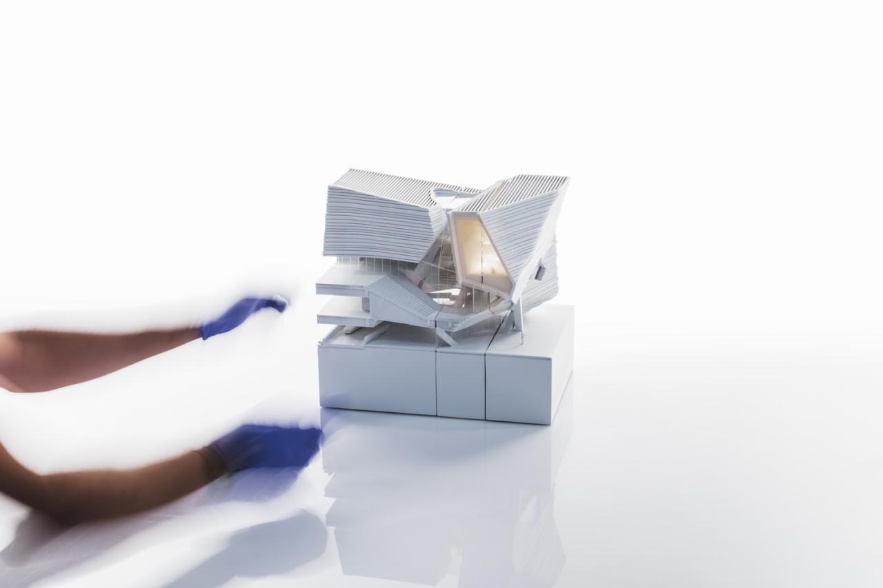 BIM建筑|美国加州橙县艺术博物馆 / Morphosis