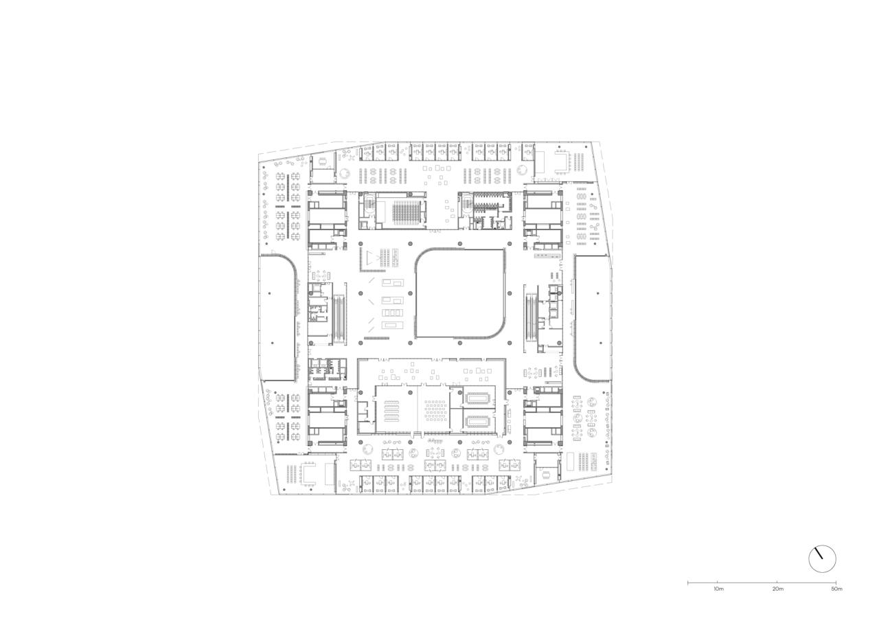 BIM建筑|上海图书馆东馆 / SHL