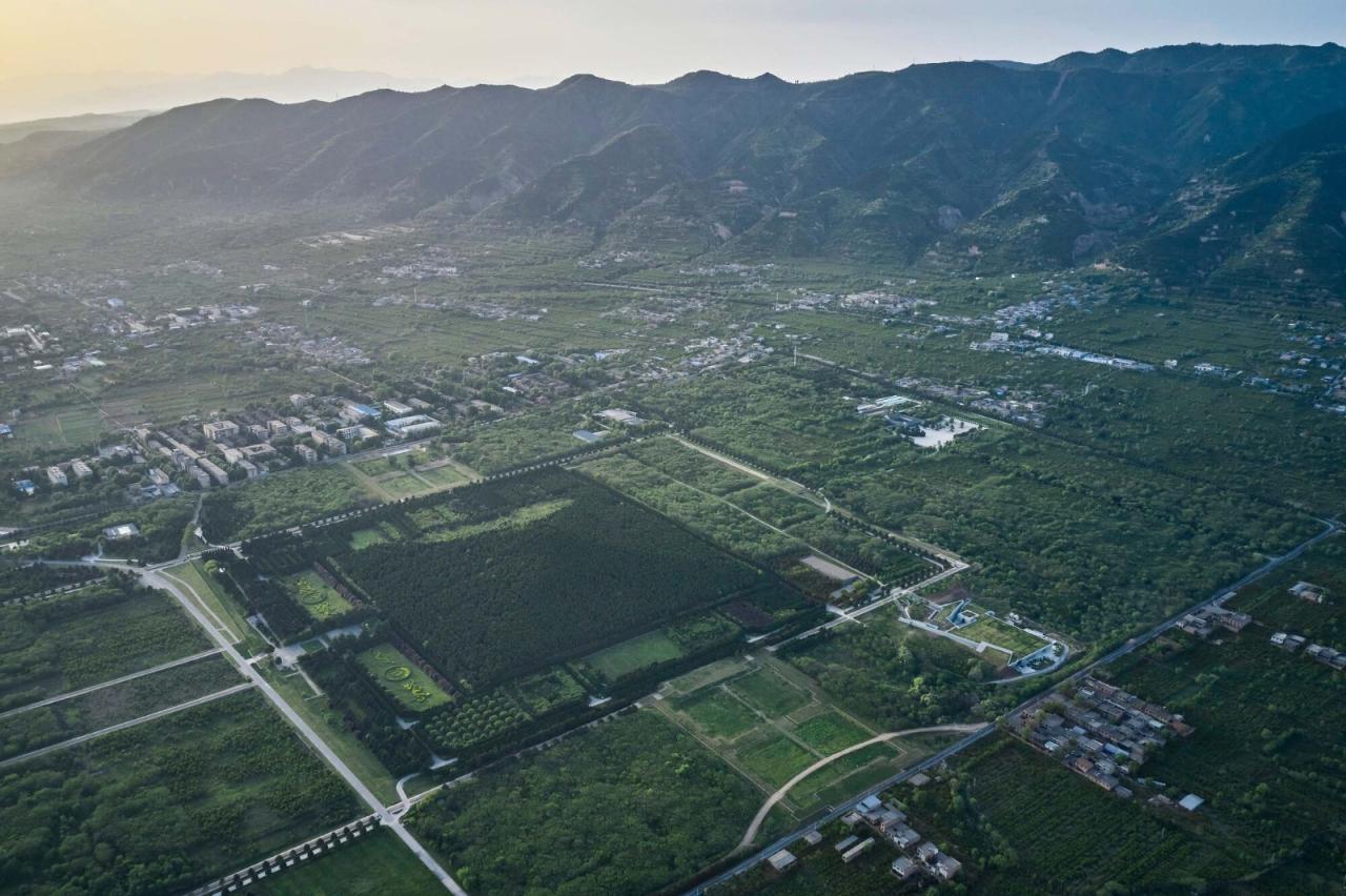 BIM建筑|西安秦始皇帝陵博物院铜车马博物馆 / 止境设计工作室