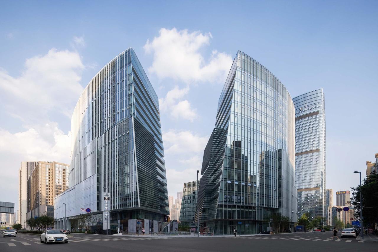 BIM建筑|成都高新创合中心 / LLA