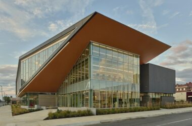 BIM建筑|派恩布拉夫总图书馆 / Polk Stanley Wilcox Architects-BIM建筑网