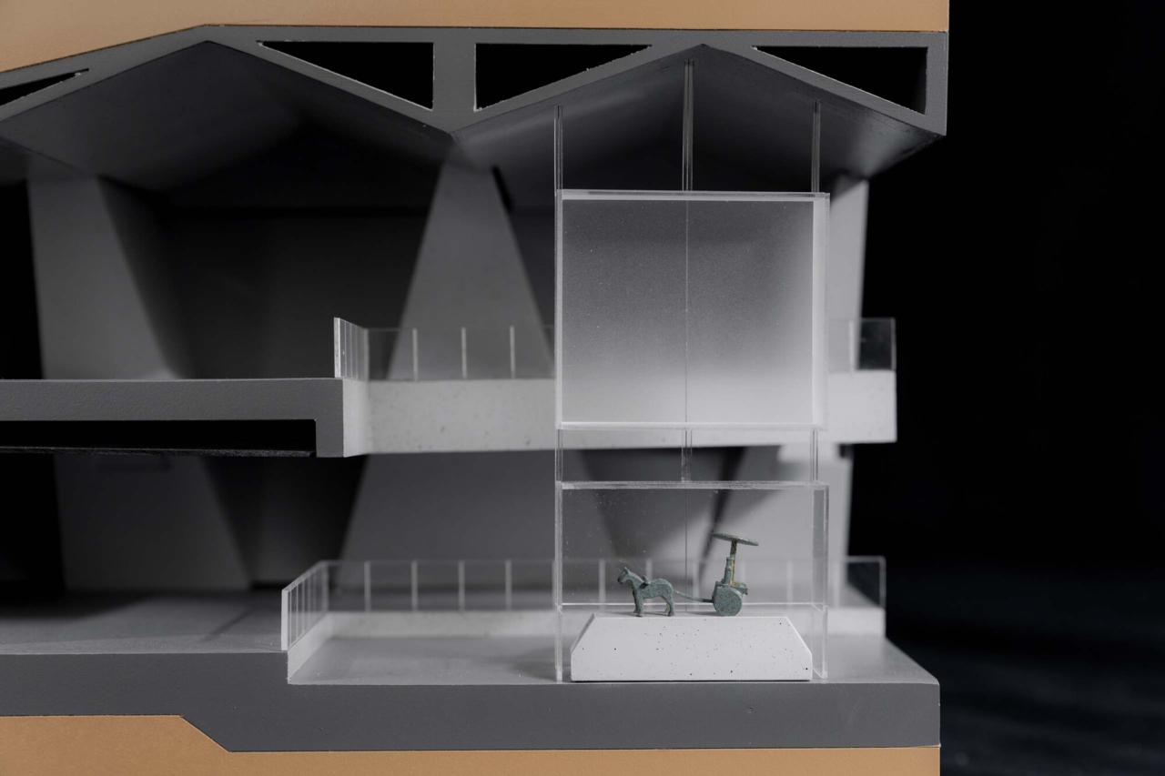 BIM建筑|西安秦始皇帝陵博物院铜车马博物馆 / 止境设计工作室