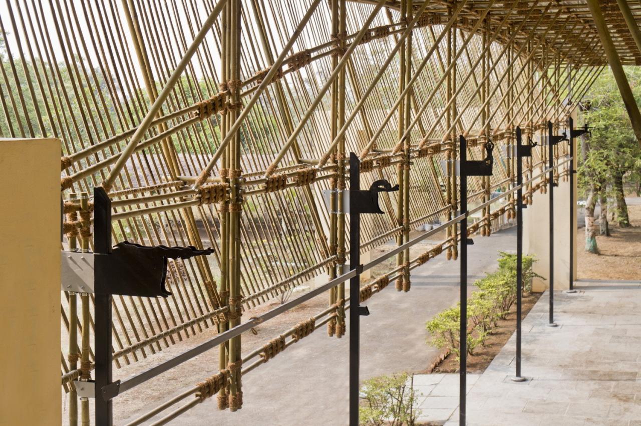 BIM建筑|工匠竹系统 Yogashala / Thumbimpressions