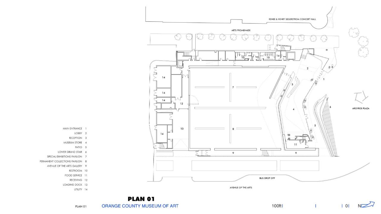 BIM建筑|美国加州橙县艺术博物馆 / Morphosis