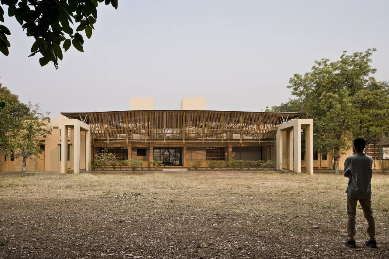 BIM建筑|工匠竹系统 Yogashala / Thumbimpressions