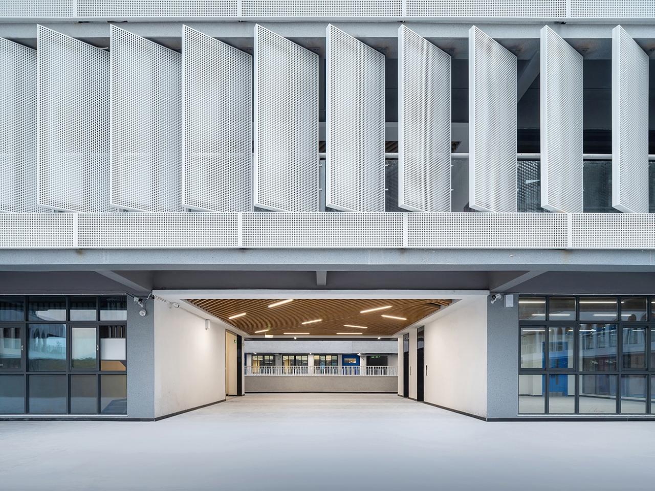 BIM建筑|台山市广旭实验学校 / 象外营造工作室