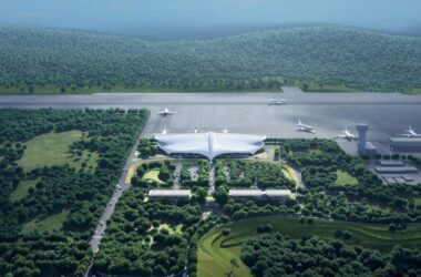 BIM建筑|“山中飞鸟”：浙江丽水机场设计 / 马岩松MAD-BIM建筑网