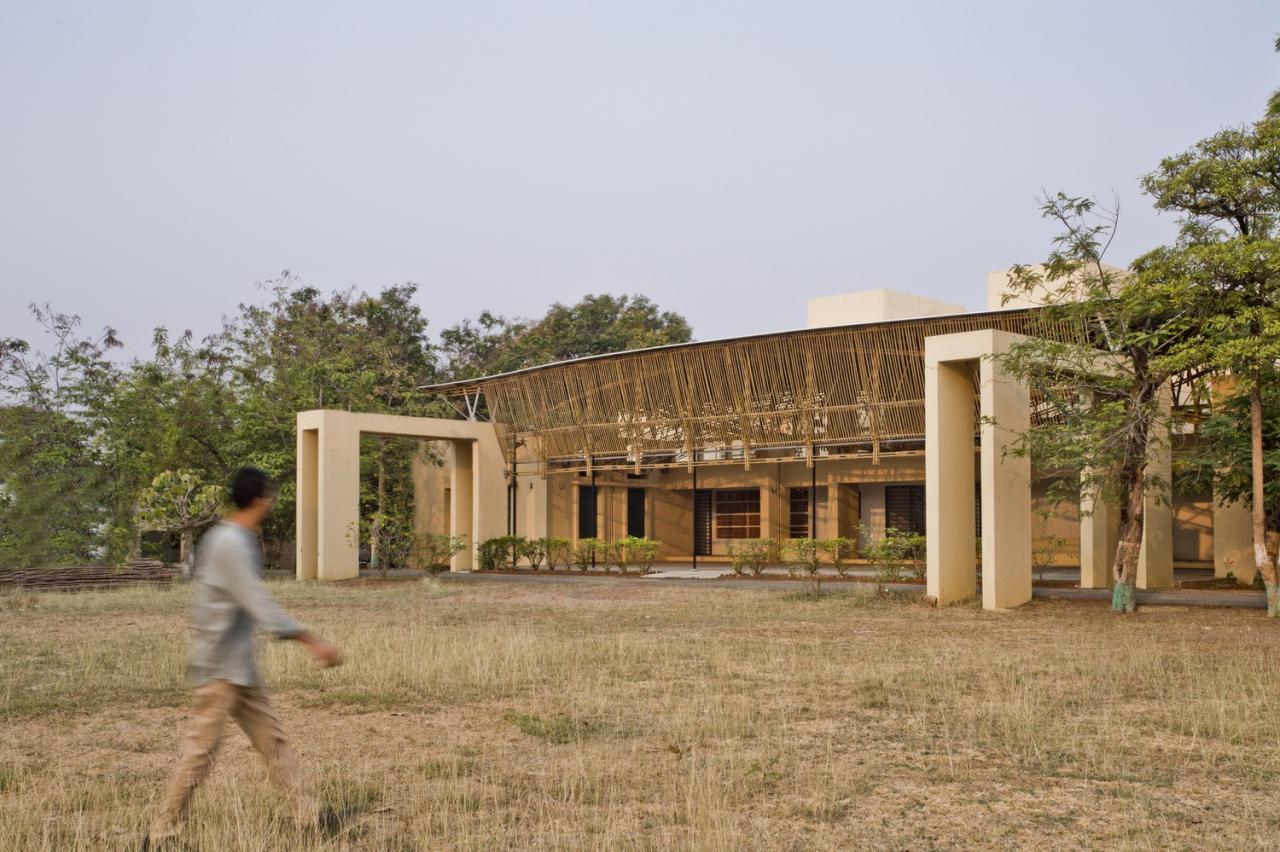 BIM建筑|工匠竹系统 Yogashala / Thumbimpressions