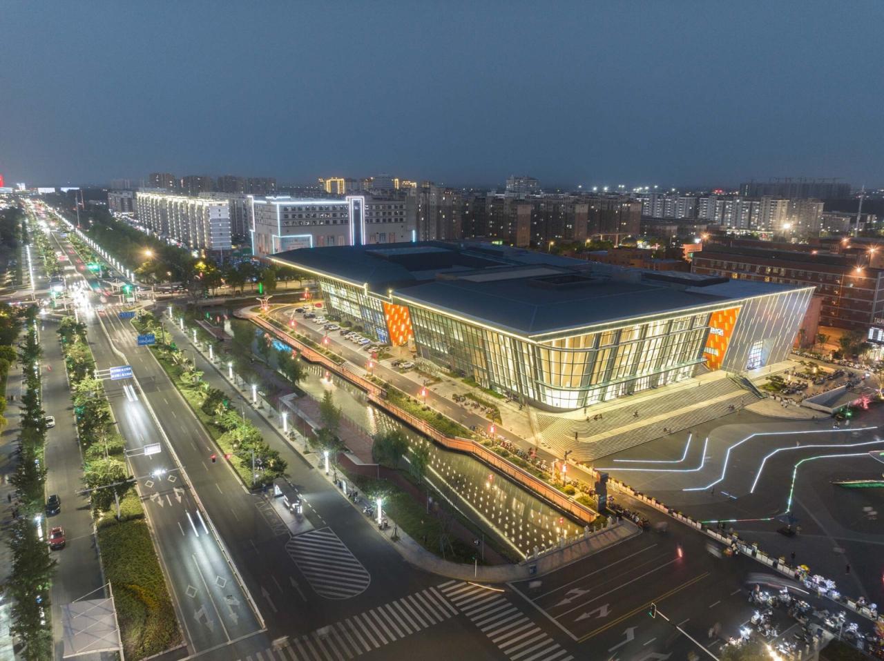 BIM建筑|响水文化艺术中心 / ATAH介景建筑