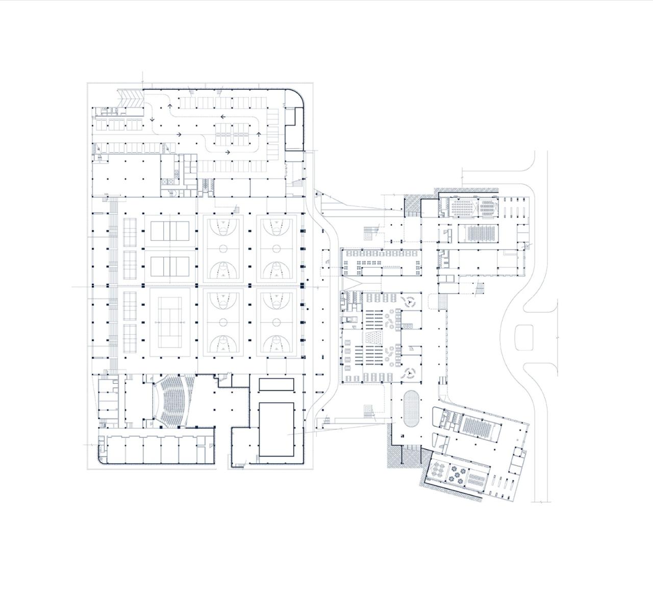 BIM建筑|台山市广旭实验学校 / 象外营造工作室