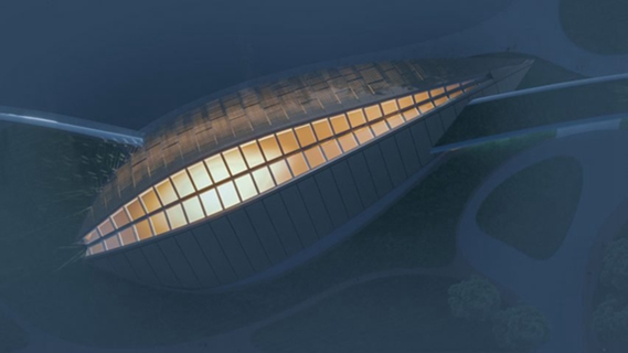 BIM建筑|MAD设计“三星堆眼睛”木制博物馆