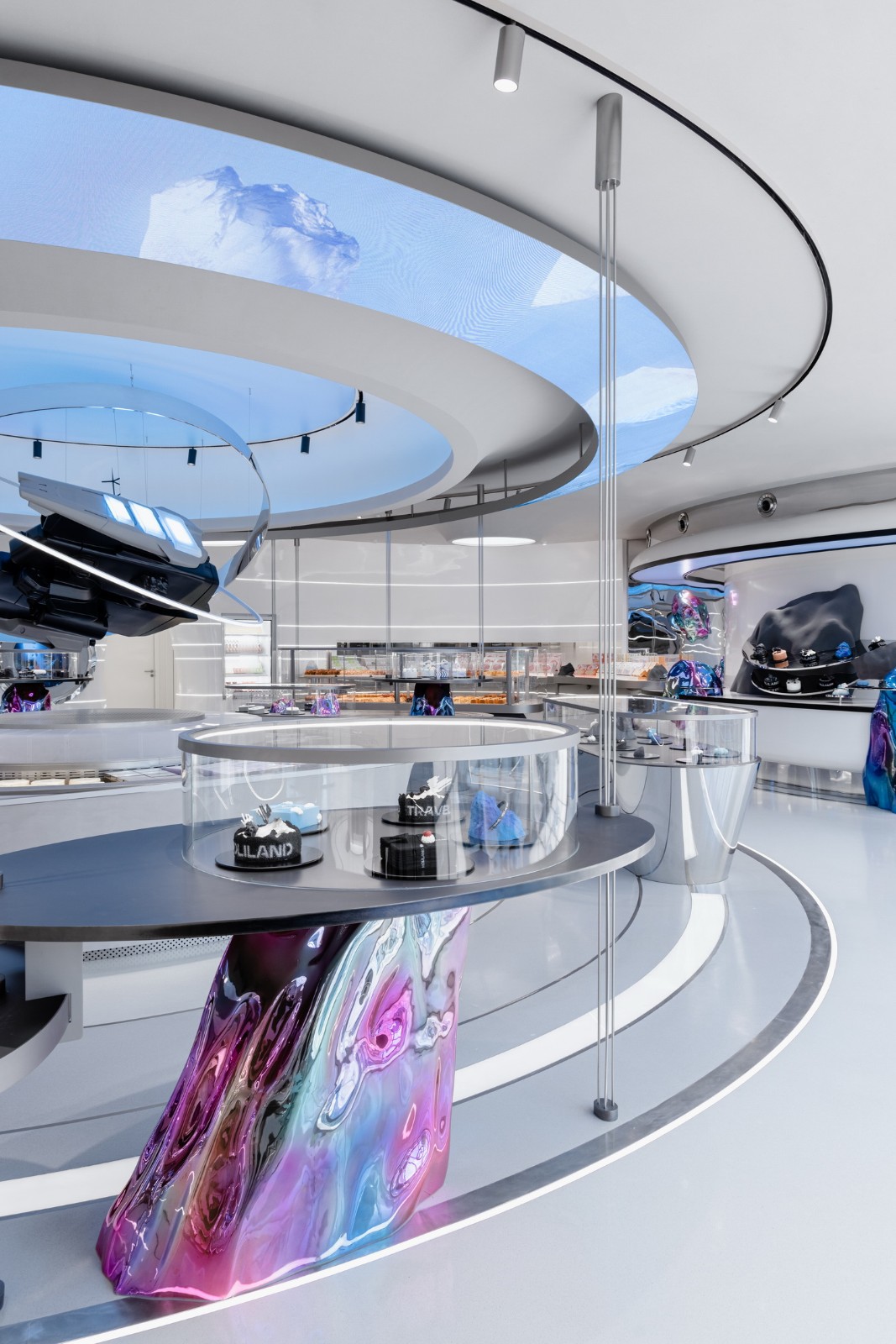 BIM建筑|HOLILAND TRAVEL：平行宇宙的未来叙事主义 / SLT设计咨询有限公司