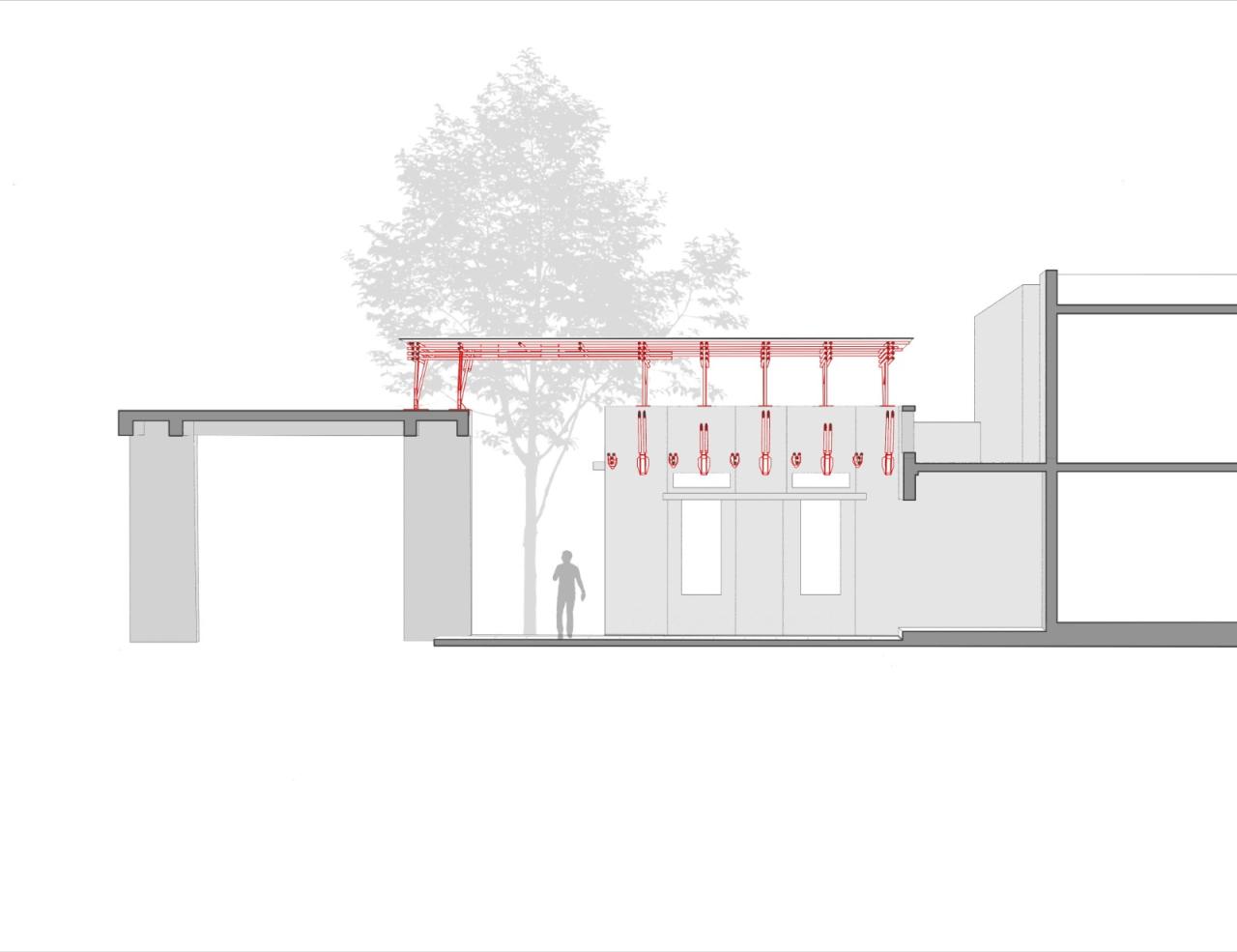 BIM建筑|工匠竹系统 Yogashala / Thumbimpressions