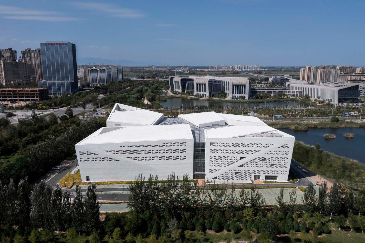 BIM建筑|宁夏美术馆 / 筑境设计