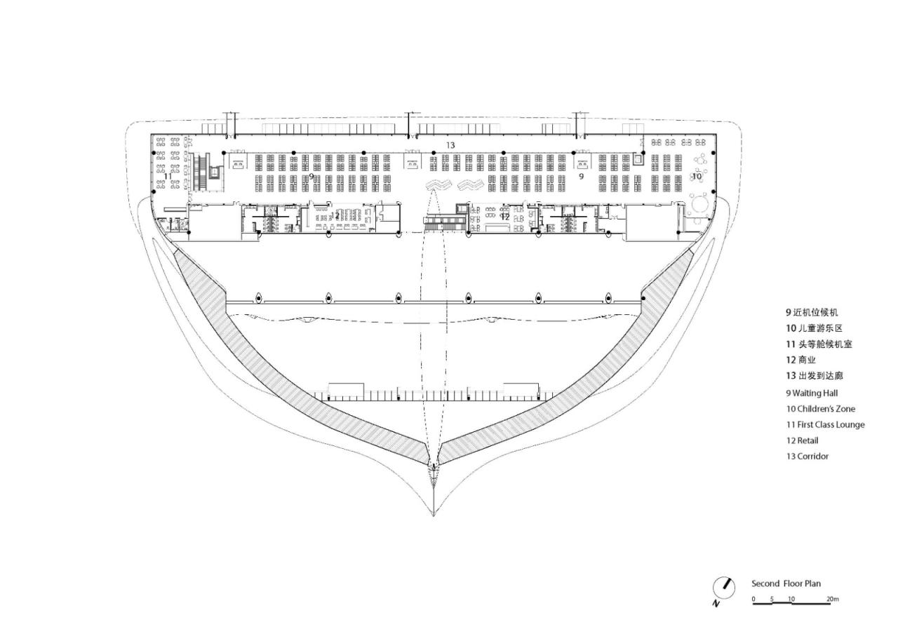 BIM建筑|“山中飞鸟”：浙江丽水机场设计 / 马岩松MAD