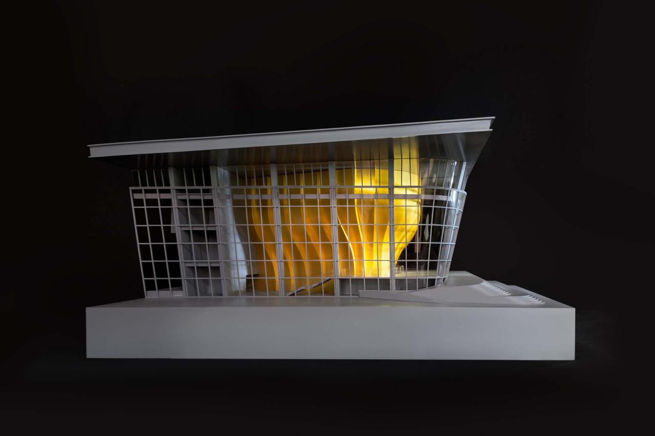 BIM建筑|响水文化艺术中心 / ATAH介景建筑