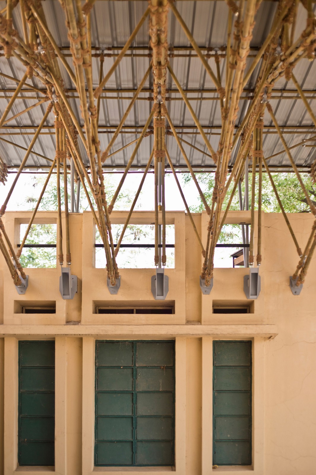 BIM建筑|工匠竹系统 Yogashala / Thumbimpressions