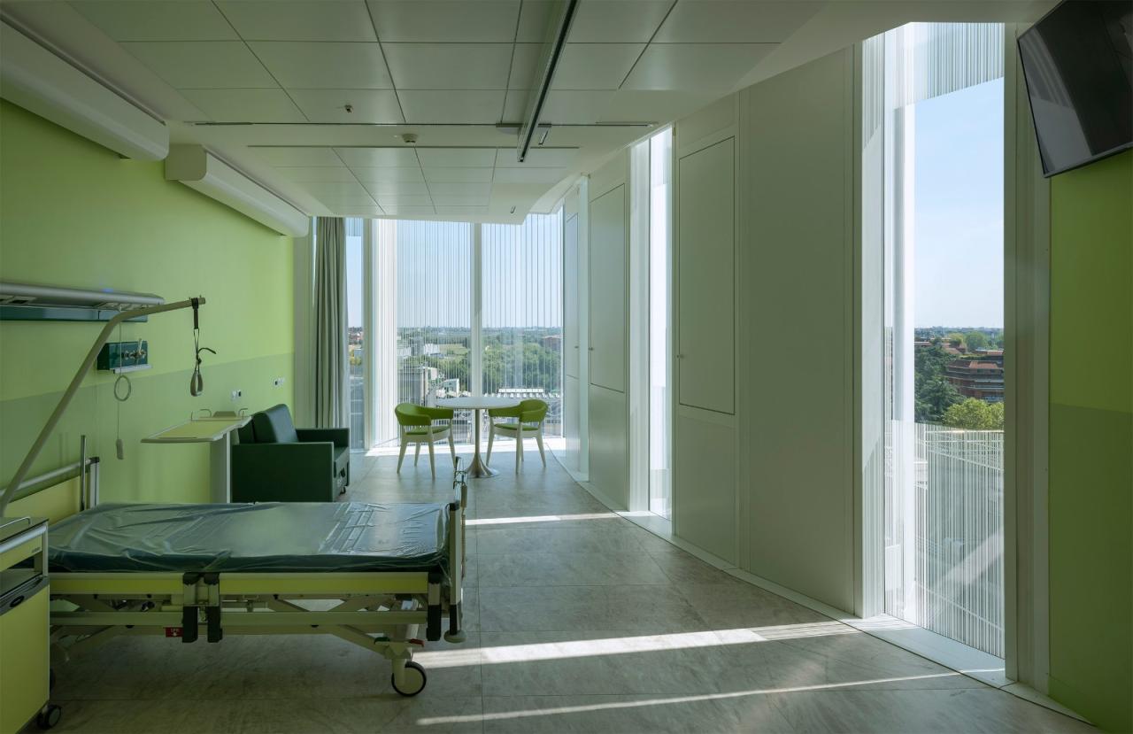 BIM建筑|会吸霾的医院：米兰圣拉斐尔医院新外科和急救中心 / MCA建筑事务所