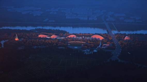 BIM建筑|MAD设计“三星堆眼睛”木制博物馆