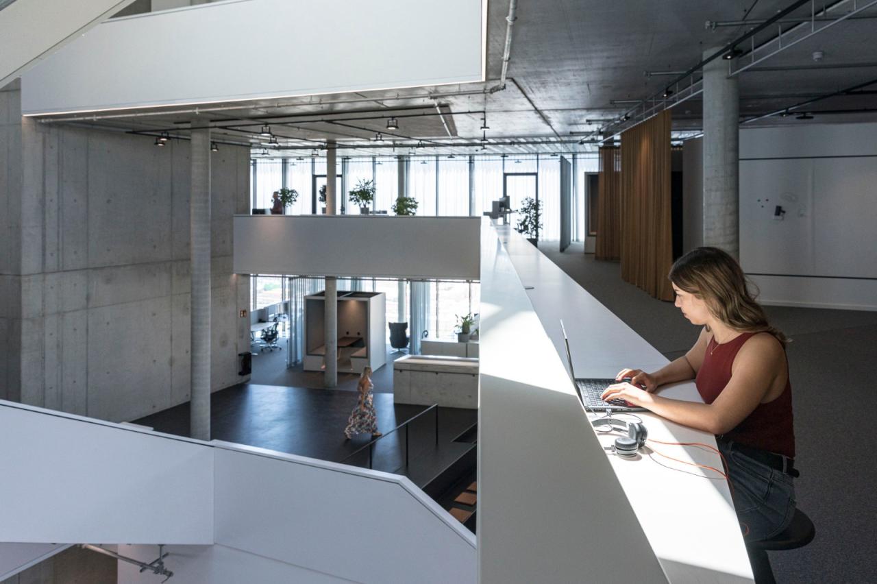 BIM建筑|随太阳路径开合窗帘，baramundi 总部 / 海茵建筑