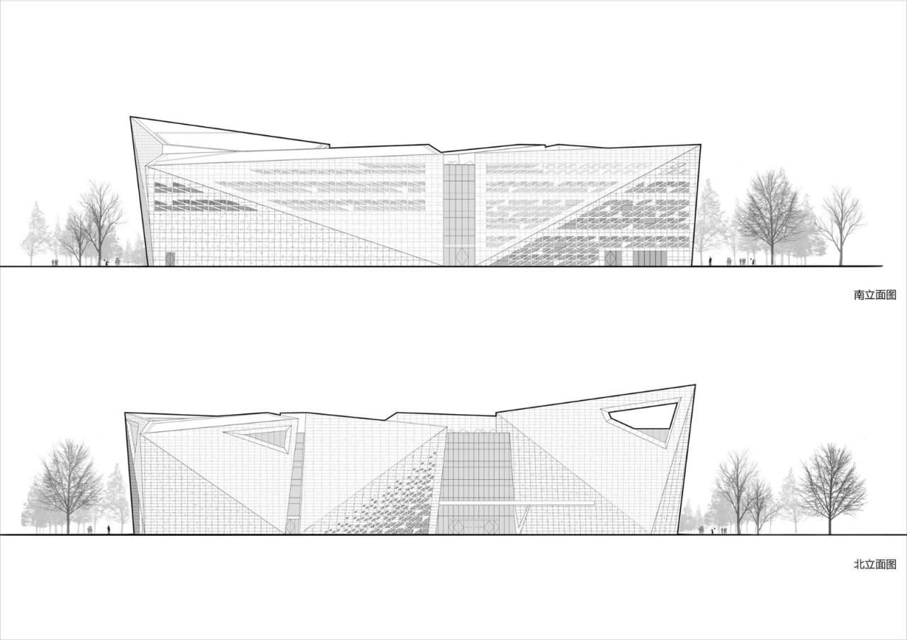 BIM建筑|宁夏美术馆 / 筑境设计