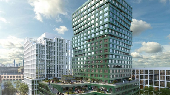 BIM建筑|甘工作室的釉面陶瓷摩天大楼开工