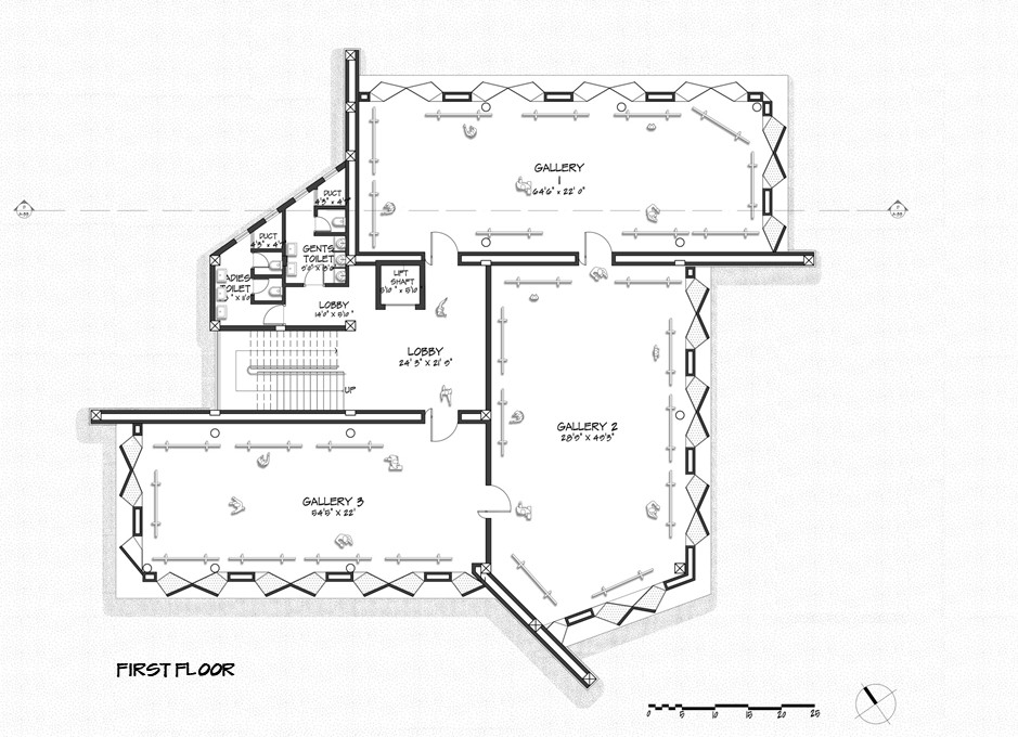 BIM建筑|Manshakti Mindgym 博物馆 / Design Workshop
