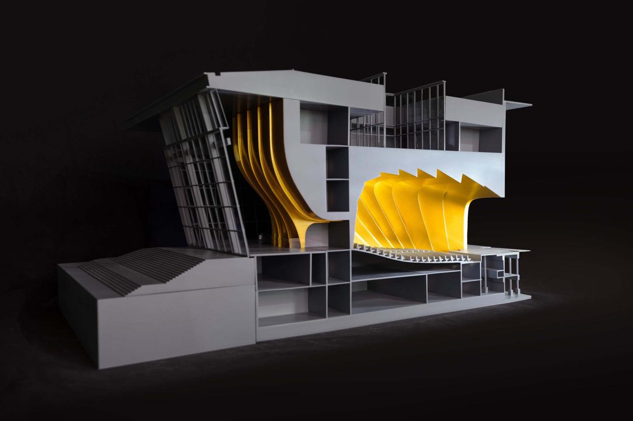 BIM建筑|响水文化艺术中心 / ATAH介景建筑