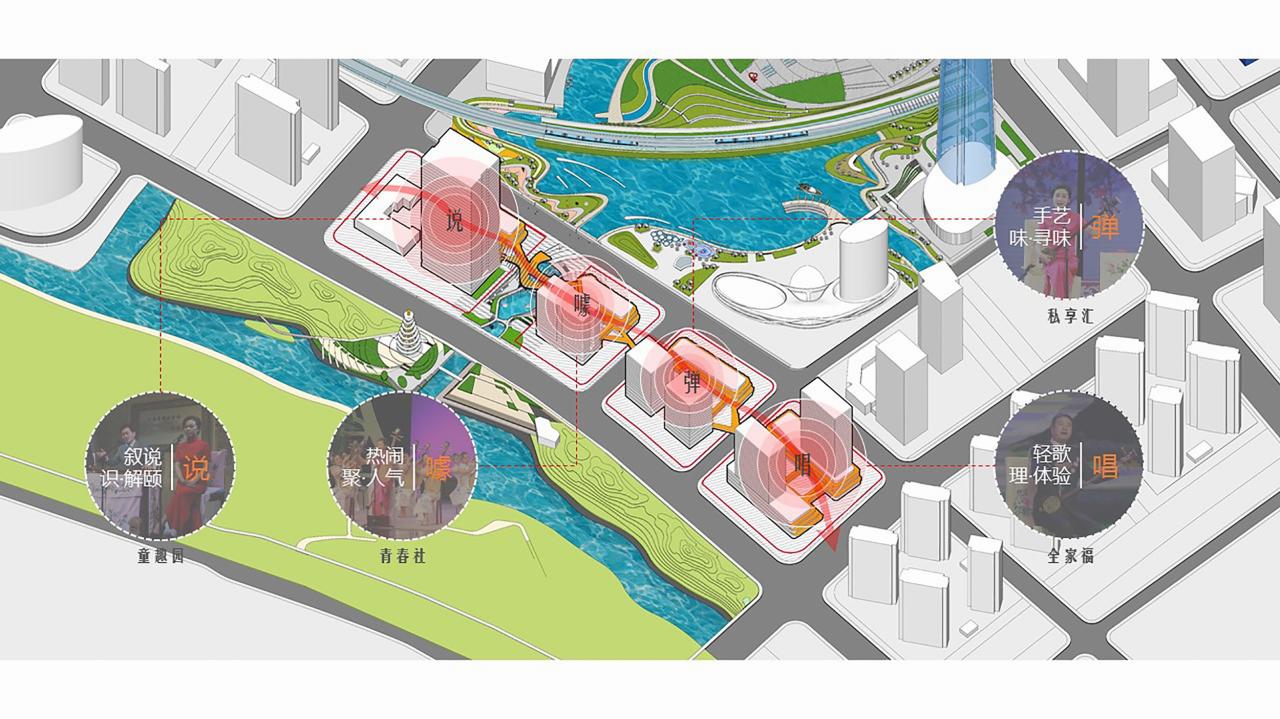 BIM建筑|Moc芯光里·苏州高铁新城复合商业街区 / 简和建筑