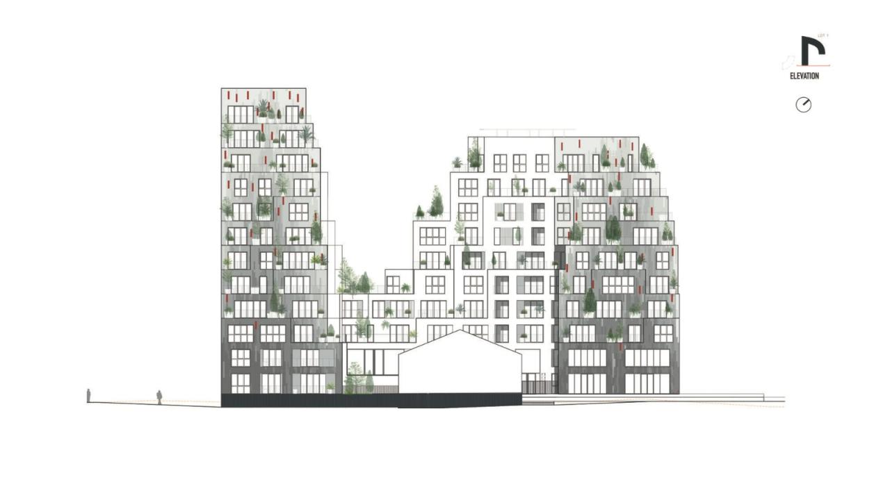 BIM建筑|景观住宅综合体 Ascension / MVRDV