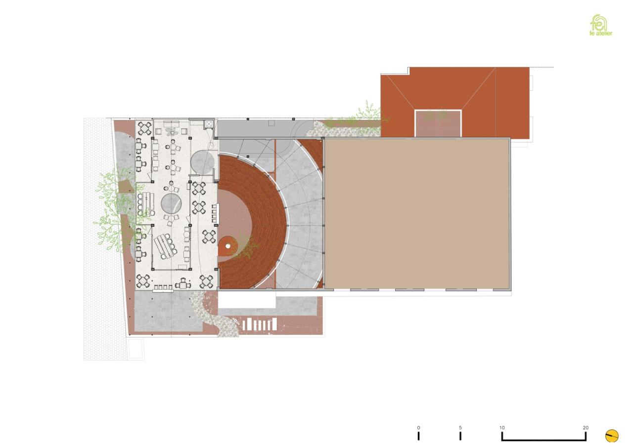 BIM建筑|May 咖啡厅和面包店 / FeA