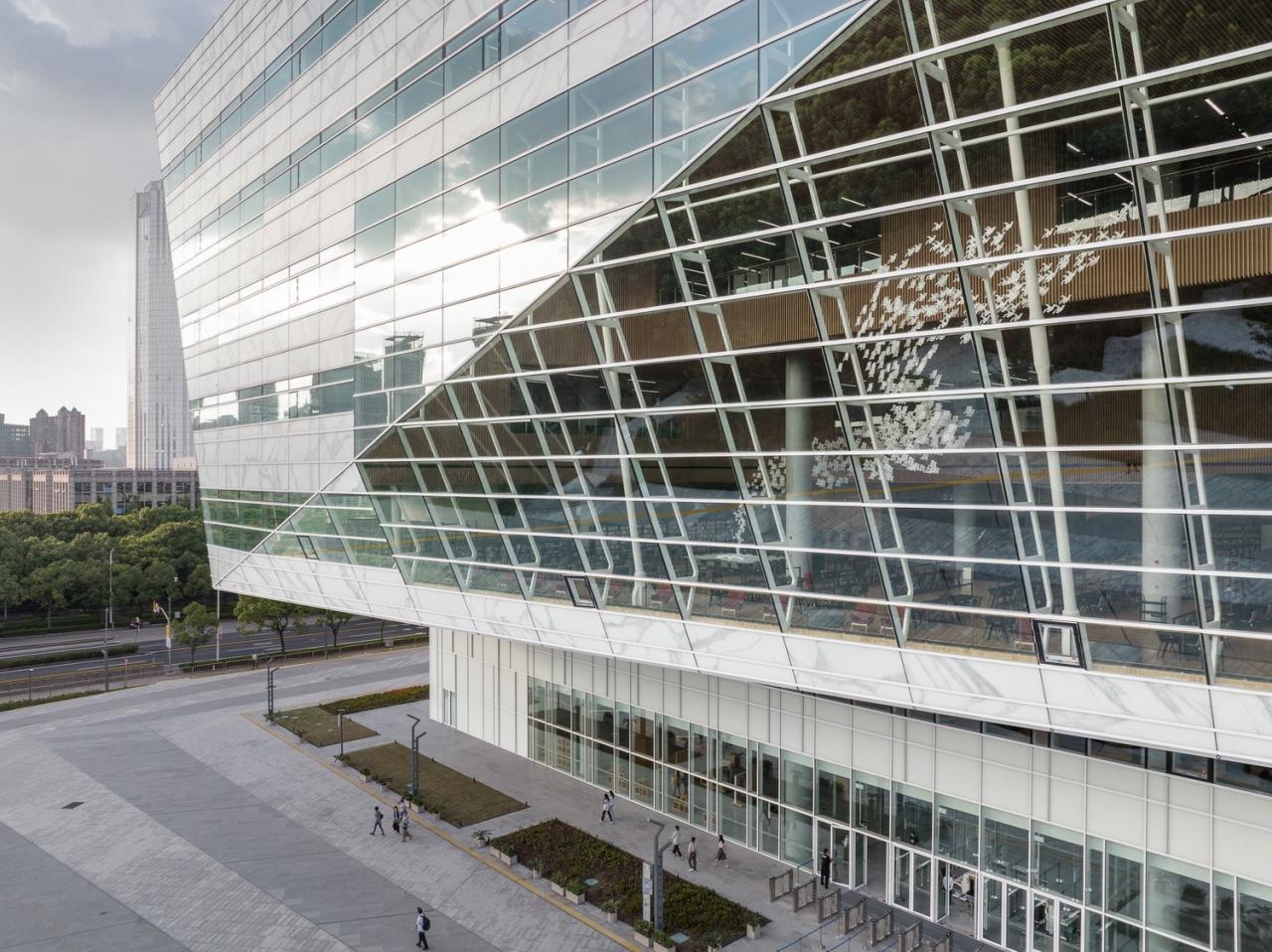 BIM建筑|上海图书馆东馆 / SHL