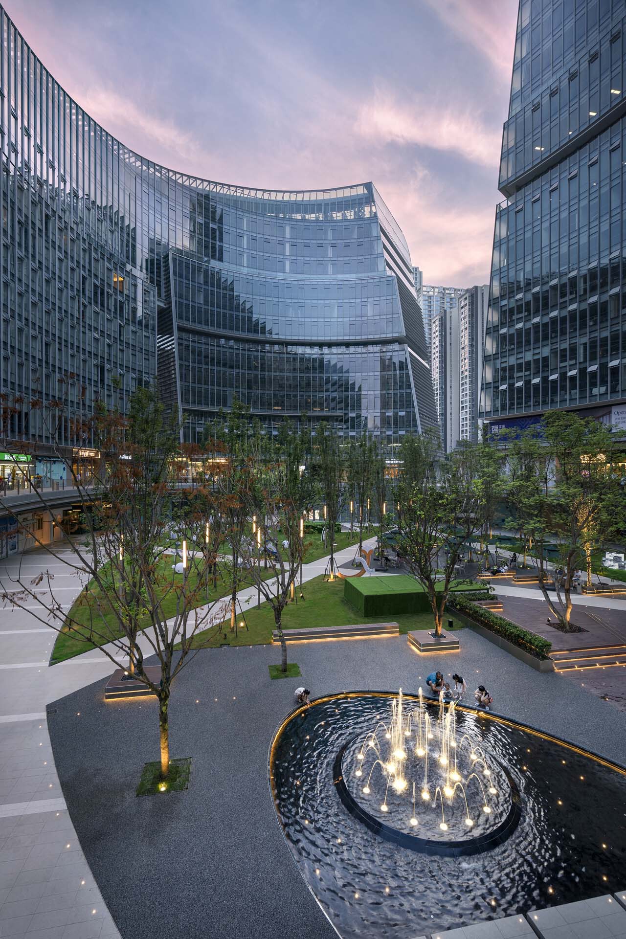 BIM建筑|成都高新创合中心 / LLA