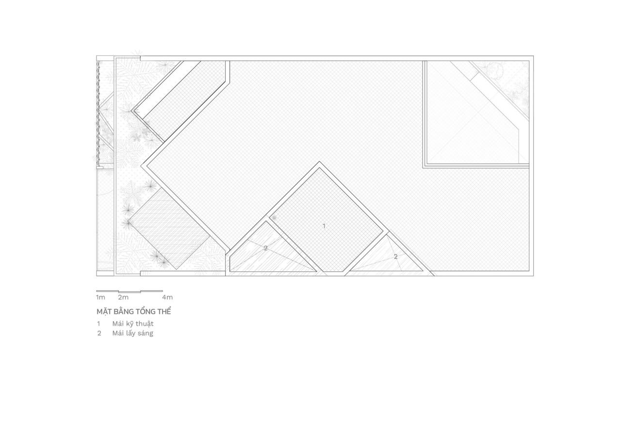 BIM建筑|三角形之家 / Khuon Studio