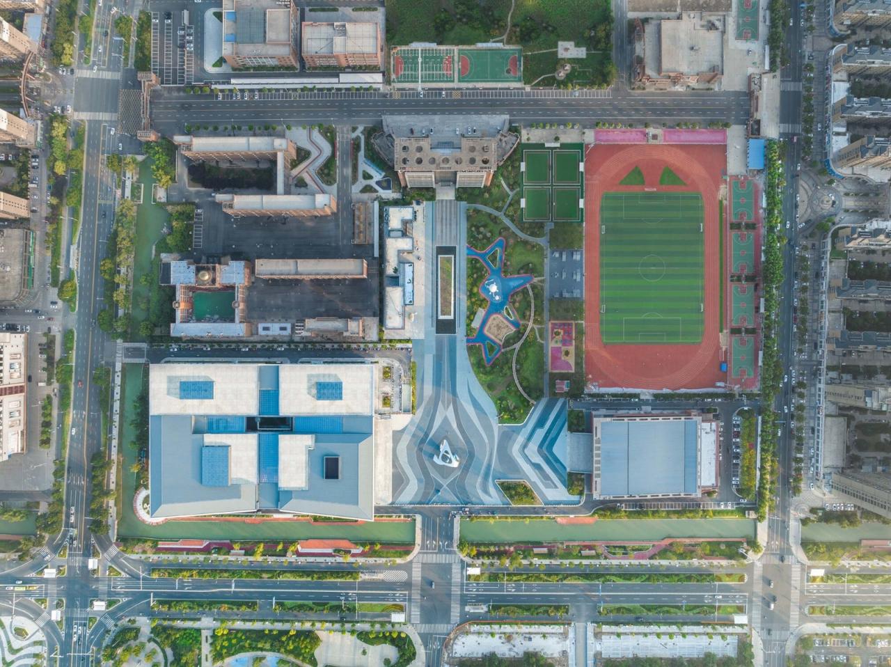 BIM建筑|响水文化艺术中心 / ATAH介景建筑